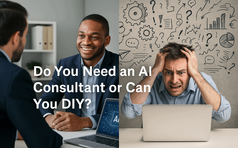 AI Consultant or Implement Yourself?